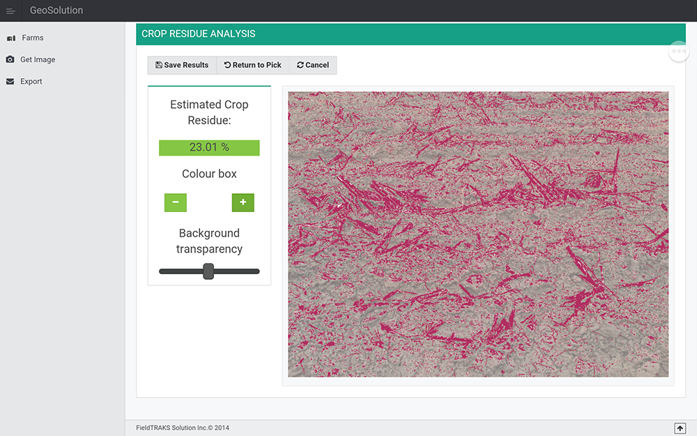 CropRes - Perform Analysis